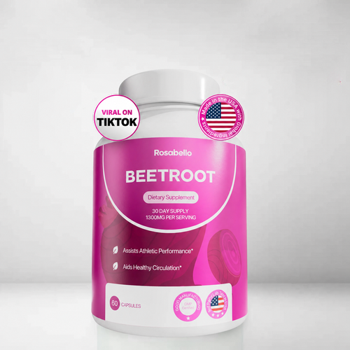 Rosabella Beetroot Capsules 1300mg